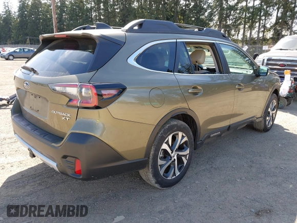 2022 Subaru Outback Limited XT with VIN 4S4BTGND6N3268671, listed as a IAAI auction lot 41961060 with 18,947 mi miles and . Bid and sale history available at DreamBid. Image 4.