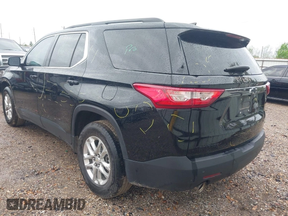 2020 Chevrolet Traverse LT with VIN 1GNERHKW6LJ319341, listed as a IAAI auction lot 41906357 with 84,653 mi miles and . Bid and sale history available at DreamBid. Image 3.