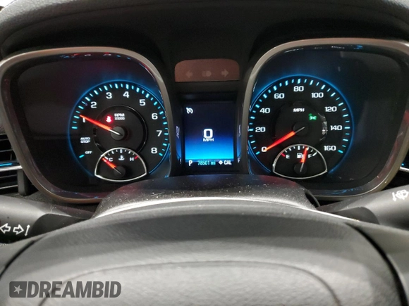 2015 Chevrolet Malibu LT with VIN 1G11D5SLXFF301337, listed as a Copart auction lot 54158065 with 78,501 mi miles and Clean Title. Bid and sale history available at DreamBid. Image 9.