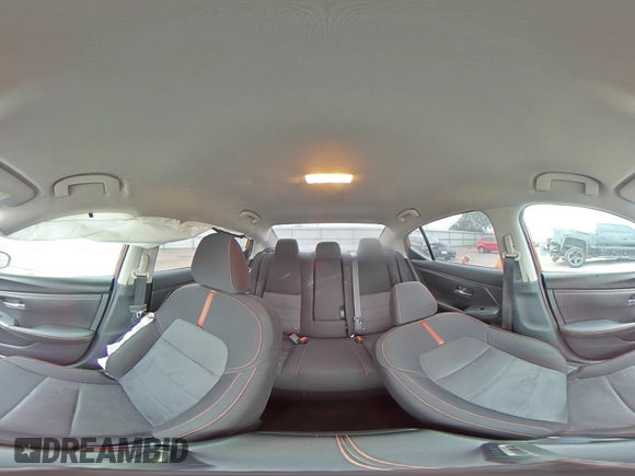 2024 Nissan Sentra SR with VIN 3N1AB8DV5RY370756, listed as a Copart auction lot 57642445 with 10,000 mi miles and Salvage title. Bid and sale history available at DreamBid. Image 15.