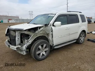 2013 Honda Pilot Touring with VIN 5FNYF4H9XDB035812, listed as a Copart auction lot 51532195 with 84,923 mi miles and Salvage Title. Bid and sale history available at DreamBid. Image 1.