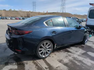 2021 Mazda 3 Select with VIN 3MZBPABL9MM253920, listed as a Copart auction lot 51257025 with 75,572 mi miles and Salvage Title. Bid and sale history available at DreamBid. Image 3.