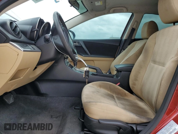 2010 Mazda 3 i Touring with VIN JM1BL1SF3A1296246, listed as a Copart auction lot 54600355 with 223,238 mi miles and Salvage Title. Bid and sale history available at DreamBid. Image 7.