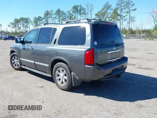 2004 Infiniti QX56 with VIN 5N3AA08A54N801565, listed as a IAAI auction lot 41700837 with 145,091 mi miles. Bid and sale history available at carsss.com. Image 3.