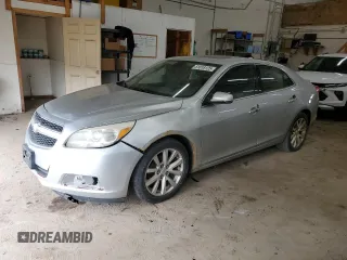 2014 Chevrolet Malibu LTZ with VIN 1G11H5SLXEU171834, listed as a Copart auction lot 51018125 with 255,217 mi miles and Salvage Title. Bid and sale history available at DreamBid. Image 1.
