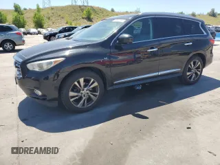 2014 Infiniti QX60 with VIN 5N1AL0MM9EC500121, listed as a Copart auction lot 63446385 with 149,633 mi miles and Clean title. Bid and sale history available at DreamBid. Image 1.