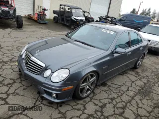 2007 Mercedes-Benz E 63 AMG with VIN WDBUF77X27B012109, listed as a Copart auction lot 86757394 with 60,309 mi miles and Salvage Title. Bid and sale history available at carsss.com. Image 1.