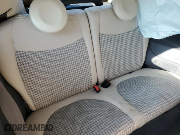 2017 FIAT 500 Pop with VIN 3C3CFFLR6HT594220, listed as a Copart auction lot 52114185 with 107,171 mi miles and Salvage title. Bid and sale history available at DreamBid. Image 11.