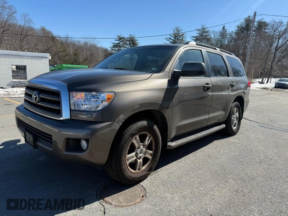 2010 Toyota Sequoia SR5 with VIN 5TDBY5G15AS029778, listed as a Copart auction lot 47812415 with 284,352 mi miles and Clean Title. Bid and sale history available at carsss.com. Image 2.