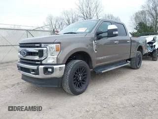 2022 Ford F-250 XL with VIN 1FT7W2BT8NED69439, listed as a IAAI auction lot 41582209 with 96,307 mi miles and . Bid and sale history available at DreamBid. Image 2.