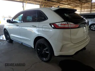 2021 Ford Edge SEL with VIN 2FMPK4J93MBA47648, listed as a Copart auction lot 49496295 with 34,672 mi miles and Salvage Title. Bid and sale history available at carsss.com. Image 2.