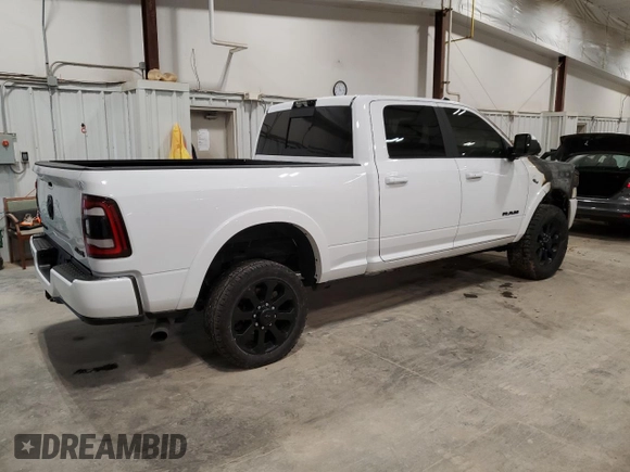 2021 Ram 2500 Laramie with VIN 3C6UR5FL3MG502502, listed as a Copart auction lot 52140935 with Not provided miles and Non repairable. Bid and sale history available at DreamBid. Image 3.