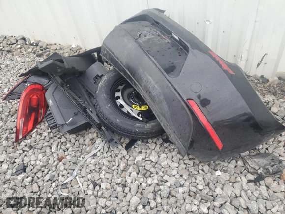 2015 Volkswagen Beetle with VIN 3VW5A7AT5FM812966, listed as a Copart auction lot 80741484 with 51,089 mi miles and Salvage Title. Bid and sale history available at DreamBid. Image 12.