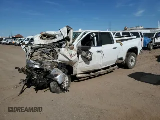 2020 Chevrolet Silverado 3500HD LTZ with VIN 1GC4YUEY0LF285655, listed as a Copart auction lot 78131384 with 0 mi miles and Salvage Title. Bid and sale history available at carsss.com. Image 1.
