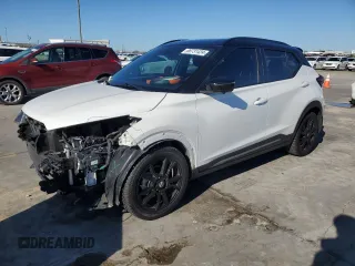 2021 Nissan Kicks SR with VIN 3N1CP5DVXML509858, listed as a Copart auction lot 86731424 with 44,849 mi miles and Clean Title. Bid and sale history available at carsss.com. Image 1.
