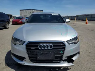 2015 Audi A6 Premium Plus with VIN WAUGFAFC1FN032131, listed as a Copart auction lot 56870595 with 59,958 mi miles and Salvage title. Bid and sale history available at DreamBid. Image 5.