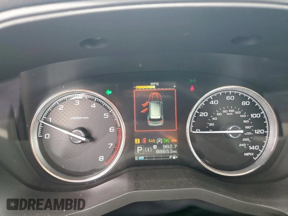 2020 Subaru Forester Touring with VIN JF2SKAXC3LH431111, listed as a Copart auction lot 60539515 with 88,853 mi miles and Salvage title. Bid and sale history available at DreamBid. Image 9.