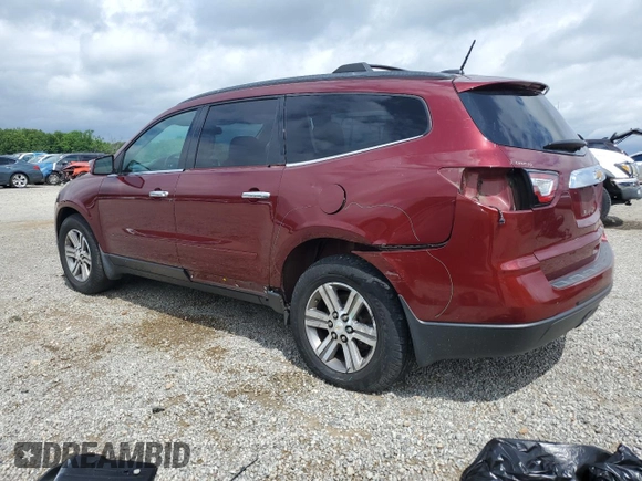 2016 Chevrolet Traverse LT with VIN 1GNKRHKD4GJ324044, listed as a Copart auction lot 55445295 with 127,450 mi miles and Salvage title. Bid and sale history available at DreamBid. Image 2.