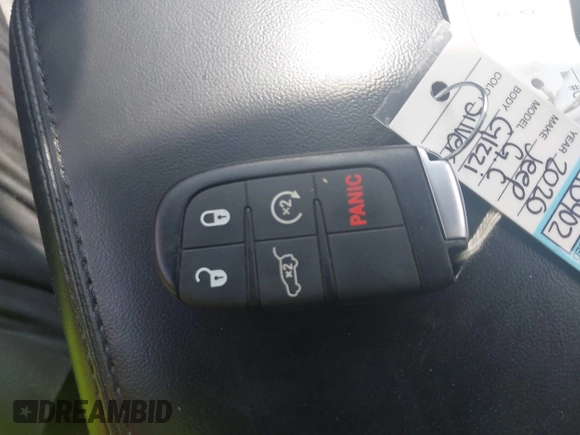 2020 Jeep Grand Cherokee Limited X z VIN 1C4RJFBG3LC233195, wystawiony jako IAAI lot #42492543 z przebiegiem 60 940 mil mil oraz . Historia ofert i sprzedaży dostępna na DreamBid. Obrazek 11.