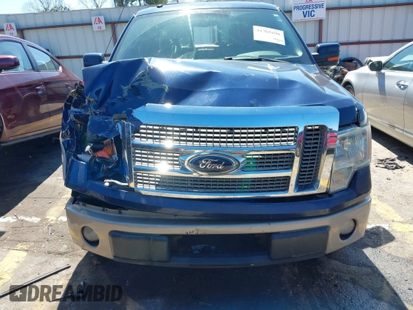 2010 Ford F-150 XL with VIN 1FTFW1CV9AFA91595, listed as a IAAI auction lot 41765696 with 230,965 mi miles. Bid and sale history available at carsss.com. Image 12.
