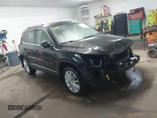 2016 Volkswagen Tiguan S with VIN WVGBV7AX9GW569978, listed as a IAAI auction lot 41531258 with 106,773 mi miles and . Bid and sale history available at DreamBid. Image 1.