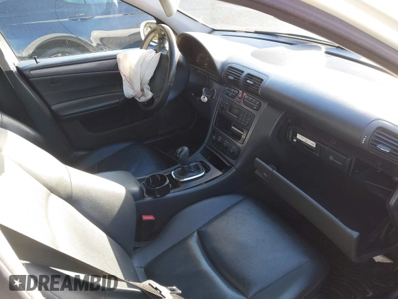 2003 Mercedes-Benz C 230 Kompressor with VIN WDBRF40J53F435845, listed as a IAAI auction lot 41393820 with 183,509 mi miles and . Bid and sale history available at DreamBid. Image 5.