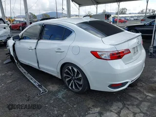 2016 Acura ILX w/Premium/A-SPEC Pkg with VIN 19UDE2F89GA004453, listed as a IAAI auction lot 41528673 with 105,156 mi miles. Bid and sale history available at carsss.com. Image 3.