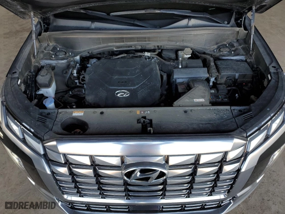 2024 Hyundai Palisade Calligraphy with VIN KM8R74GE8RU664799, listed as a Copart auction lot 44273925 with 14,688 mi miles and Salvage Title. Bid and sale history available at carsss.com. Image 13.