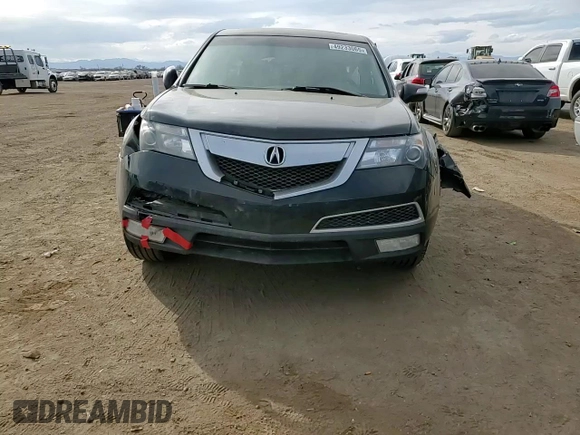2011 Acura MDX with VIN 2HNYD2H2XBH549349, listed as a Copart auction lot 49233065 with 128,448 mi miles and Salvage Title. Bid and sale history available at carsss.com. Image 11.