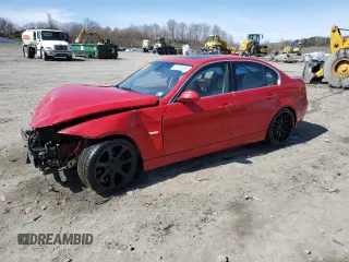 2007 BMW 3 Series 335i with VIN WBAVB73587PA87776, listed as a Copart auction lot 51292355 with 0 mi miles and Salvage Title. Bid and sale history available at carsss.com. Image 1.