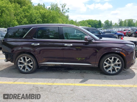 2021 Hyundai Palisade Limited with VIN KM8R5DHE0MU263048, listed as a IAAI auction lot 42365566 with 90,102 mi miles and . Bid and sale history available at DreamBid. Image 14.