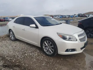 2013 Chevrolet Malibu LTZ with VIN 1G11H5SA5DF129394, listed as a Copart auction lot 51552605 with 136,982 mi miles and Salvage Title. Bid and sale history available at carsss.com. Image 4.