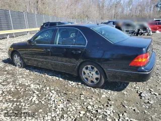 2003 Lexus LS 430 with VIN JTHBN30FX30098697, listed as a Copart auction lot 49048675 with 257,035 mi miles and Salvage Title. Bid and sale history available at carsss.com. Image 2.