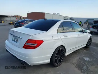 2013 Mercedes-Benz C 350 Sport with VIN WDDGF5HB5DA748460, listed as a IAAI auction lot 41538293 with 96,577 mi miles and . Bid and sale history available at DreamBid. Image 4.