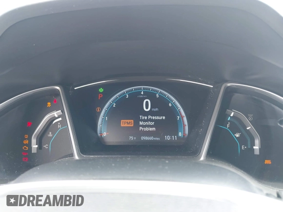 2018 Honda Civic EX с VIN 2HGFC2F73JH568243, выставлен на аукционе IAAI как лот 42215947 с пробегом 98 660 миль миль и . История ставок и продаж доступна на DreamBid. Изображение 7.