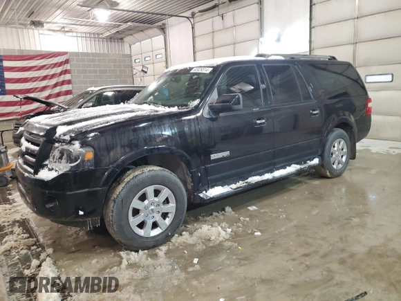 2008 Ford Expedition Max Limited with VIN 1FMFK19577LA08738, listed as a Copart auction lot 58176585 with Not provided miles and Non repairable. Bid and sale history available at DreamBid. Image 1.