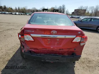 2013 Toyota Corolla L with VIN 5YFBU4EEXDP210478, listed as a Copart auction lot 52406275 with 113,395 mi miles and Salvage Title. Bid and sale history available at carsss.com. Image 6.