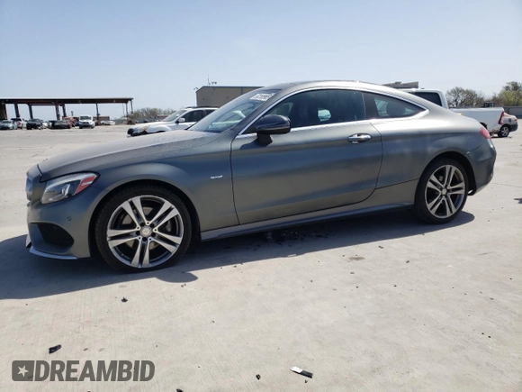 2017 Mercedes-Benz C 300 with VIN WDDWJ4KB6HF346999, listed as a Copart auction lot 50258965 with 105,242 mi miles and Salvage Title. Bid and sale history available at DreamBid. Image 1.