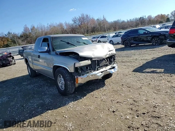 2002 Chevrolet Silverado 1500 LS with VIN 2GCEC19V121194904, listed as a Copart auction lot 84408904 with 266,795 mi miles and Salvage Title. Bid and sale history available at DreamBid. Image 10.
