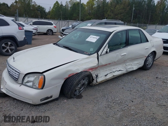 2005 Cadillac DeVille z VIN 1G6KD54Y75U162964, wystawiony jako IAAI lot #40794096 z przebiegiem 165 341 mil mil oraz . Historia ofert i sprzedaży dostępna na DreamBid. Obrazek 2.
