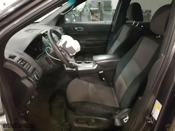 2013 Ford Utility Police Interceptor with VIN 1FM5K8AR4DGC21069, listed as a Copart auction lot 43254735 with 0 mi miles and Salvage Title. Bid and sale history available at carsss.com. Image 7.