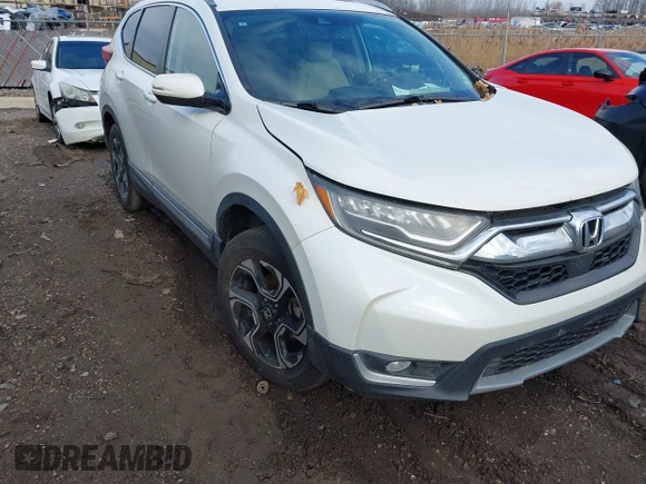 2017 Honda CR-V Touring with VIN 5J6RW2H92HL040217, listed as a IAAI auction lot 41044193 with 180,842 mi miles. Bid and sale history available at carsss.com. Image 1.