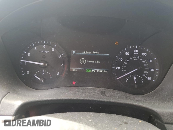 2018 Genesis G80 3.8L with VIN KMHGN4JEXJU223282, listed as a Copart auction lot 79224484 with 113,918 mi miles and Salvage title. Bid and sale history available at DreamBid. Image 9.