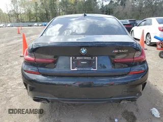2022 BMW 3 Series M340i with VIN 3MW5U7J09N8C70162, listed as a Copart auction lot 49161745 with 40,503 mi miles and Salvage Title. Bid and sale history available at carsss.com. Image 6.