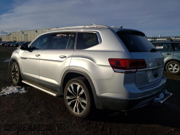 2019 Volkswagen Atlas SEL Premium with VIN 1V2NR2CAXKC582684, listed as a Copart auction lot 83217524 with 127,821 mi miles and Salvage title. Bid and sale history available at DreamBid. Image 2.