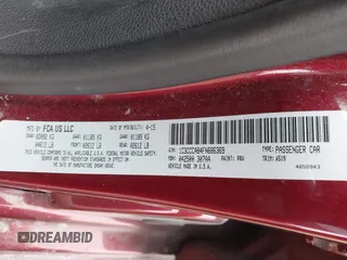 2015 Chrysler 200 Limited with VIN 1C3CCCAB4FN686369, listed as a IAAI auction lot 41509409 with 143,242 mi miles. Bid and sale history available at carsss.com. Image 9.