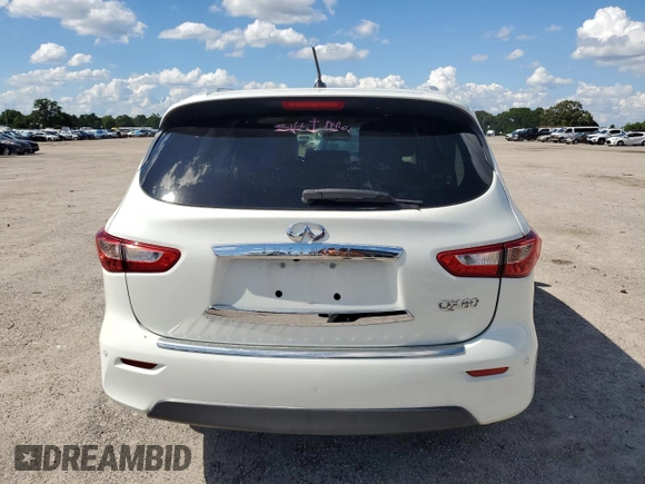 2015 Infiniti QX60 z VIN 5N1AL0MM5FC542030, wystawiony jako Copart lot #56433615 z przebiegiem 77 163 mil mil oraz Szkoda całkowita • Salvage title. Historia ofert i sprzedaży dostępna na DreamBid. Obrazek 6.