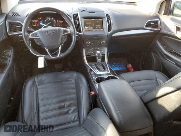 2015 Ford Edge SEL with VIN 2FMTK4J82FBC21637, listed as a Copart auction lot 44171705 with 134,980 mi miles and Salvage Title. Bid and sale history available at carsss.com. Image 8.