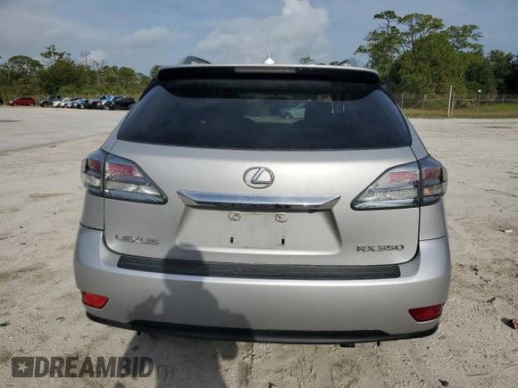 2010 Lexus RX 350 with VIN 2T2BK1BA7AC001406, listed as a Copart auction lot 63128955 with 220,634 mi miles and Salvage title. Bid and sale history available at DreamBid. Image 6.