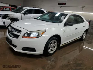 2013 Chevrolet Malibu LS with VIN 1G11B5SA6DF294453, listed as a Copart auction lot 50098825 with 181,957 mi miles and Salvage Title. Bid and sale history available at carsss.com. Image 1.